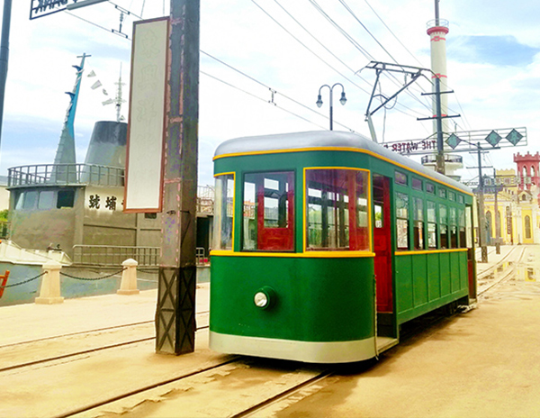 復(fù)古老街有軌電車（可定制）